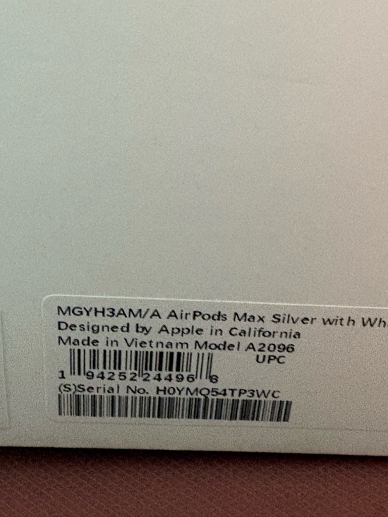Apple airpod pro max Over-Ear Headphones in Silver